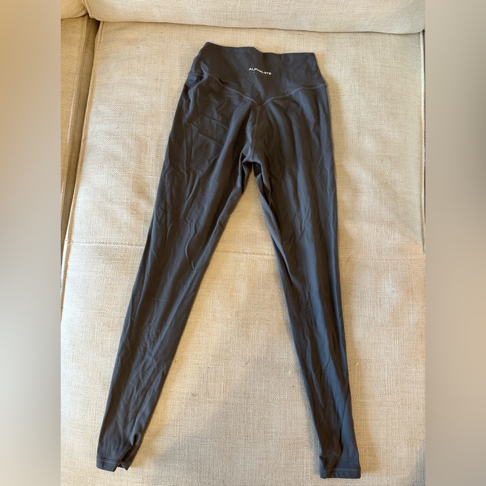 Alphalete light grey storm leggings